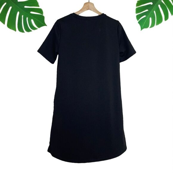 Gap Maternity Side-Zip Nursing Dress in Ponte w. Pockets - S | Small - Picture 5 of 10